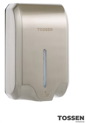 TOSSEN AL-7206 M (Steel line) сенсорный диспенсер для мыла/дезинфицирующих средств