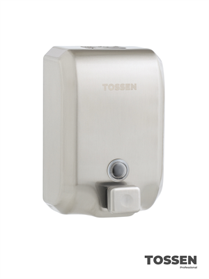 TOSSEN MN -1200 M (Steel Line) - механический диспенсер жидкого мыла 211064