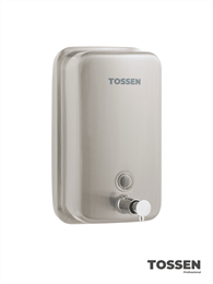 TOSSEN MN -1000 M (Steel Line) - механический диспенсер жидкого мыла 211056