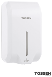 TOSSEN AL-7206 PW (White Classic) - сенсорный диспенсер для мыла/дезинфицирующих средств 211031