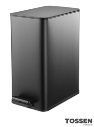 TOSSEN MV 1000 MB - прямоугольное мусорное ведро, 10л. 211107