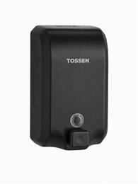 TOSSEN MN-2500 MB - механический диспенсер жидкого мыла (коллекция "Матовый чёрный") — купить в Москве