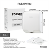 TOSSEN HS 1013 MW (Arctic white) - сушилка для рук 300012 - фото 5434