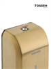 TOSSEN AL-7206 MS (Imperial Gold) - сенсорный диспенсер для мыла/дезинфицирующих средств (капля) 211051 - фото 5968