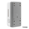 TOSSEN MN-7220 PW (Arctic white) - механический дозатор жидкого мыла 211041 - фото 6113