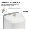 TOSSEN MN-7220 PW (Arctic white) - механический дозатор жидкого мыла 211041 - фото 6118