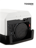 TOSSEN LS 1702 MB  - смеситель с сушилкой для рук (бесщеточный мотор) (коллекция "Матовый чёрный") 300055