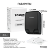 TOSSEN LS 2102 MB - сушилка для рук (коллекция «Матовый чёрный») — купить в Москве