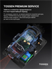 TOSSEN HS 1308 MS - сушилка для рук (коллекция «Благородный графит») — купить в Москве