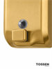 TOSSEN MN -1200 MS (Imperial Gold) - механический диспенсер жидкого мыла — купить в Москве