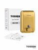 TOSSEN MN -1200 MS (Imperial Gold) - механический диспенсер жидкого мыла — купить в Москве